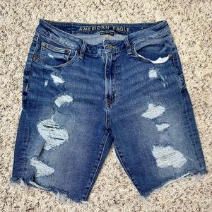 American Eagle Men Denim Short Size:34